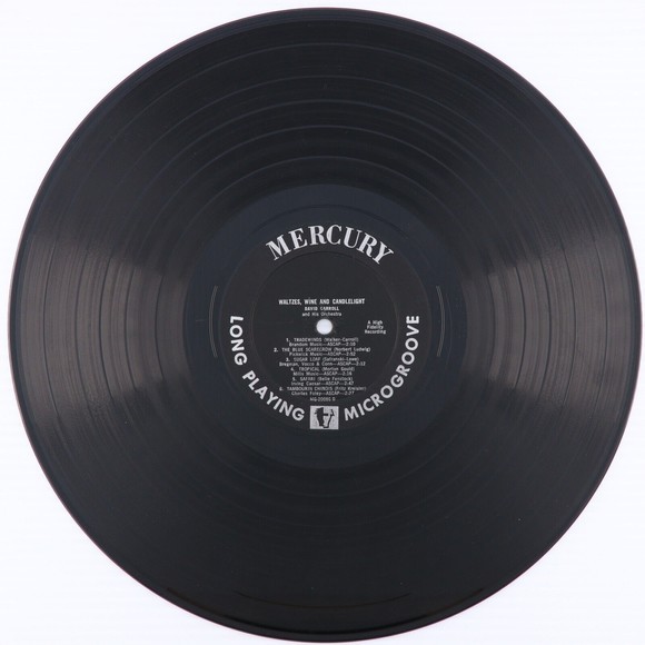 David Carroll Orchestra Waltzes, Wine & Candlelight 1955 Jazz LP Record MG 20086 - Picture 11 of 16